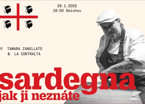 tematická večeře Sardegna, jak ji neznáte, Tamara Zanellato, La Contralta
