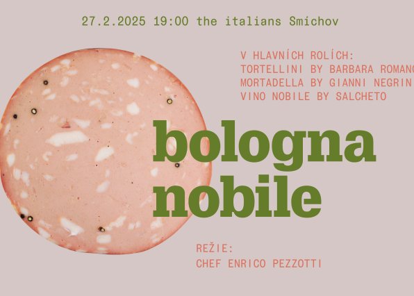 Bologna Nobile, tematická večeře, the italians