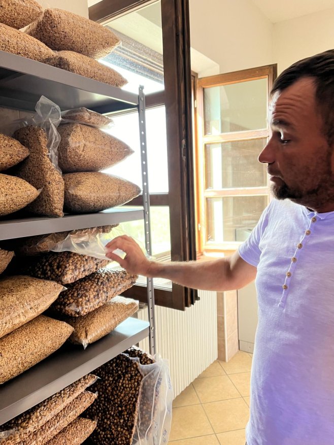 Ghiandaia, flours, Piedmont